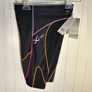 CW-X Black Compression Shorts Stabilyx Ventilator Bike Shorts NWT size small